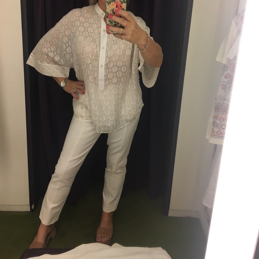Tory Burch Vanner Cropped pants size 2 - Picture 9 of 9